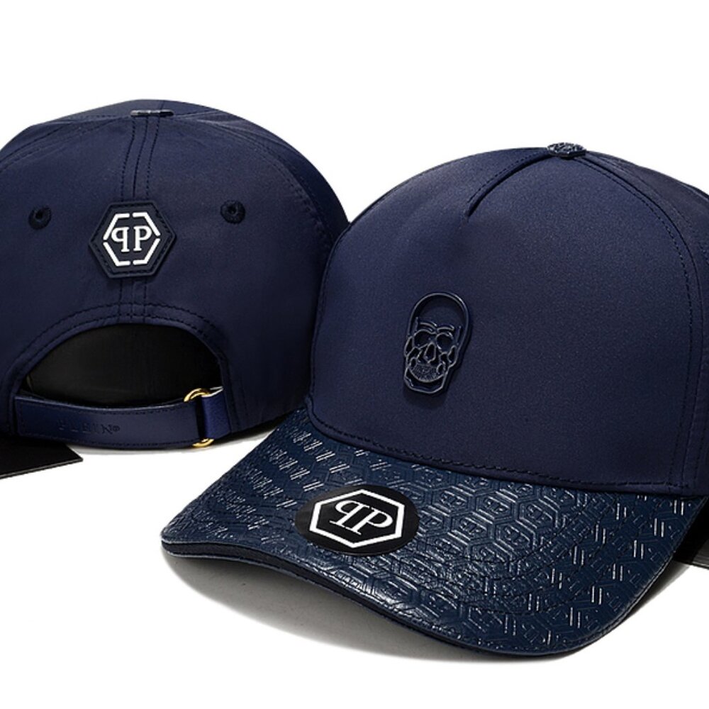 PHILIPP PLEIN BASEBALL CAP SKELETON